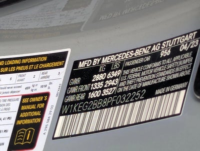 2023 Mercedes-Benz EQE EQE 350+ Sedan