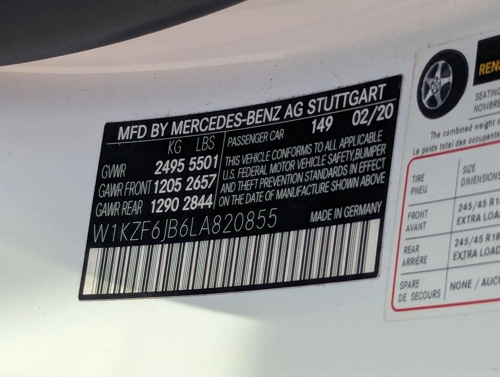 2020 Mercedes-Benz E-Class E 450 4MATIC® Sedan