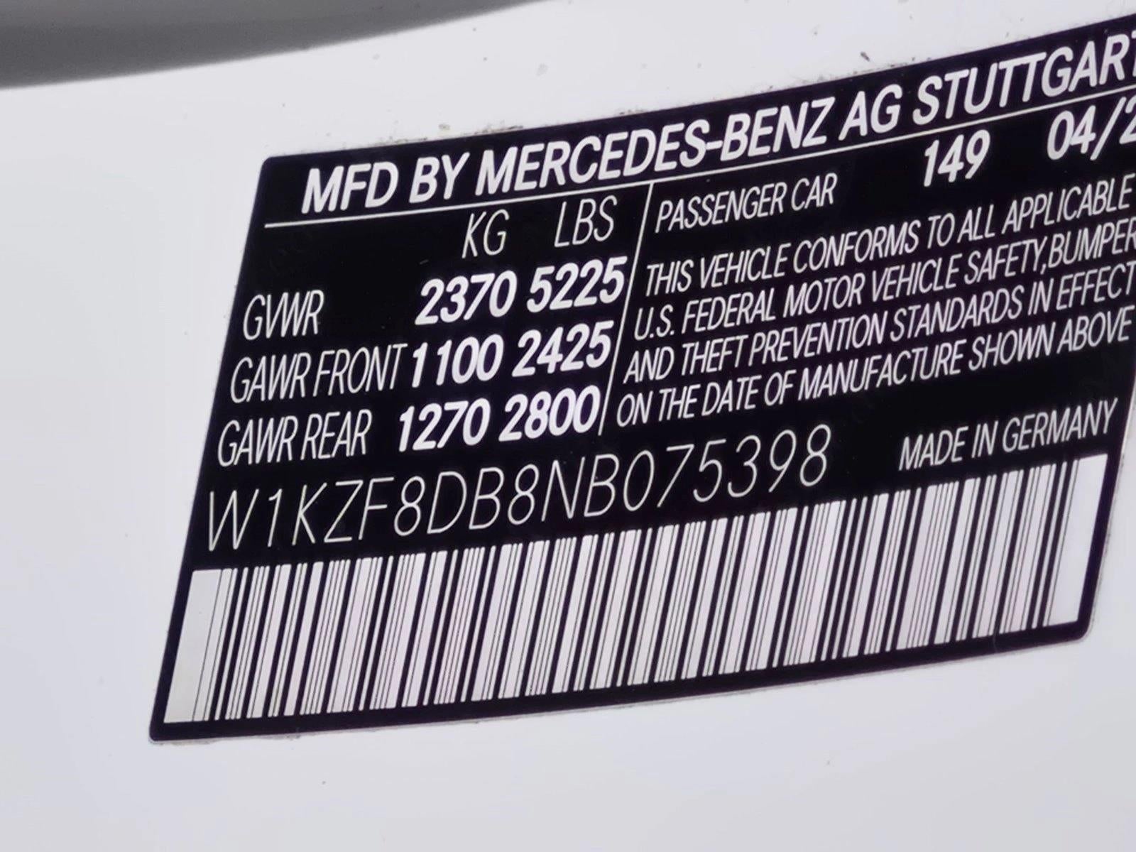 2022 Mercedes-Benz E-Class E 350 RWD Sedan