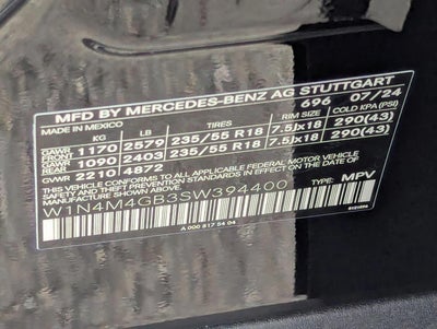 2025 Mercedes-Benz GLB GLB 250 SUV