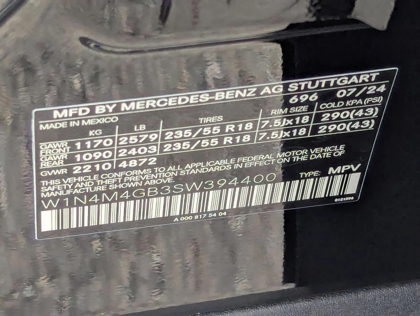 2025 Mercedes-Benz GLB GLB 250 SUV