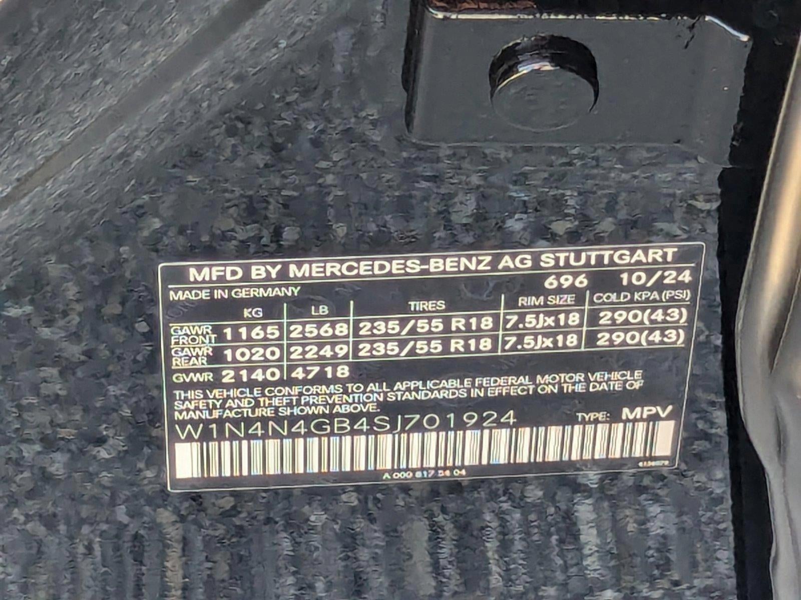 2025 Mercedes-Benz GLA GLA 250 SUV