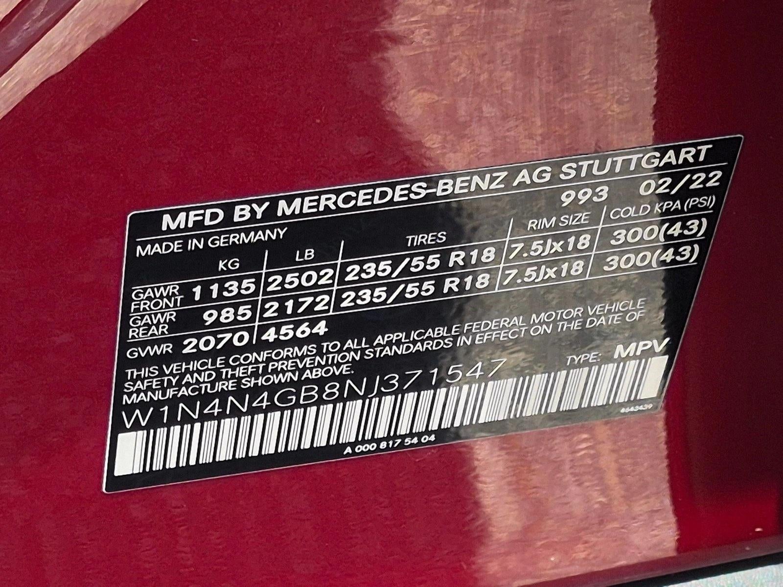 2022 Mercedes-Benz GLA GLA 250 SUV