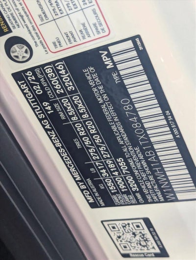 2026 Mercedes-Benz G-Class G 550 SUV