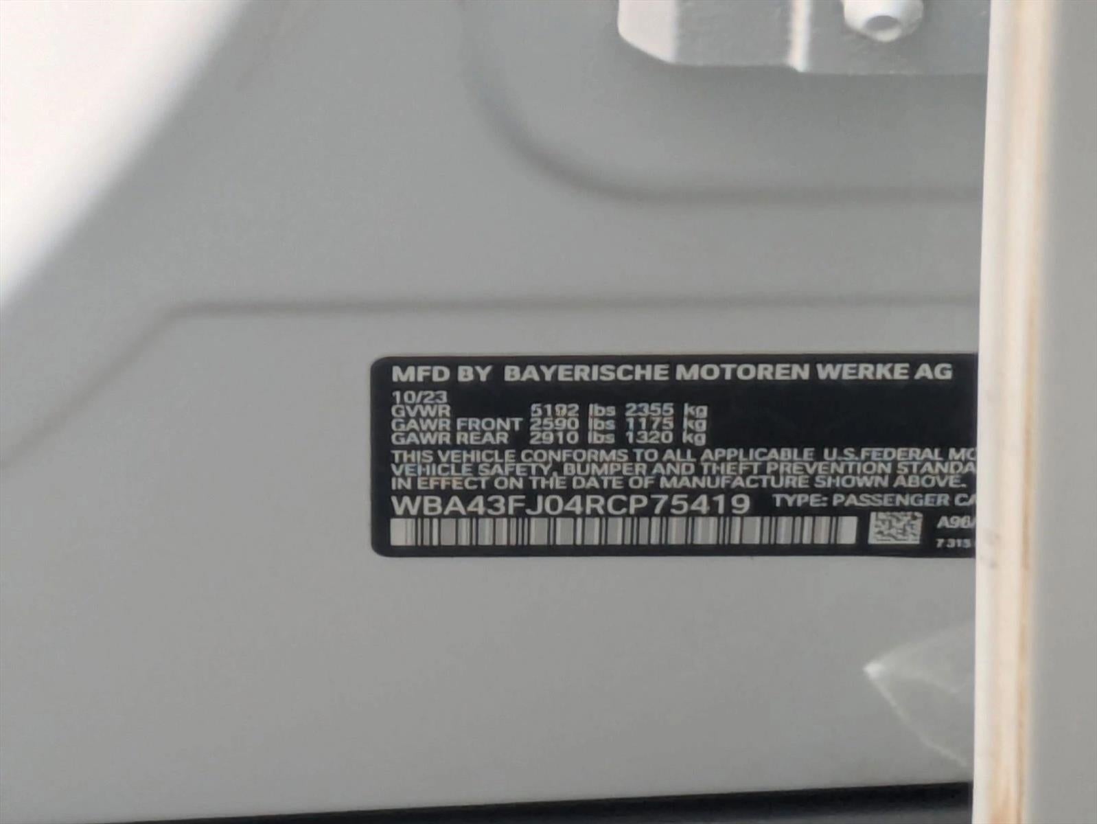 2024 BMW 530i Sedan