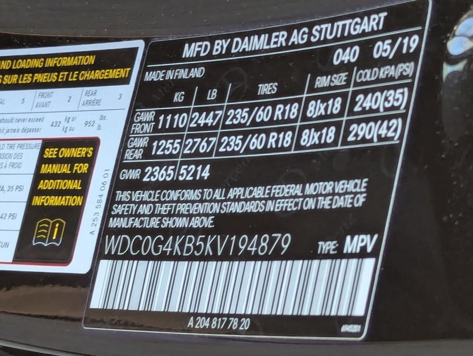 2019 Mercedes-Benz GLC GLC 300 4MATIC® SUV