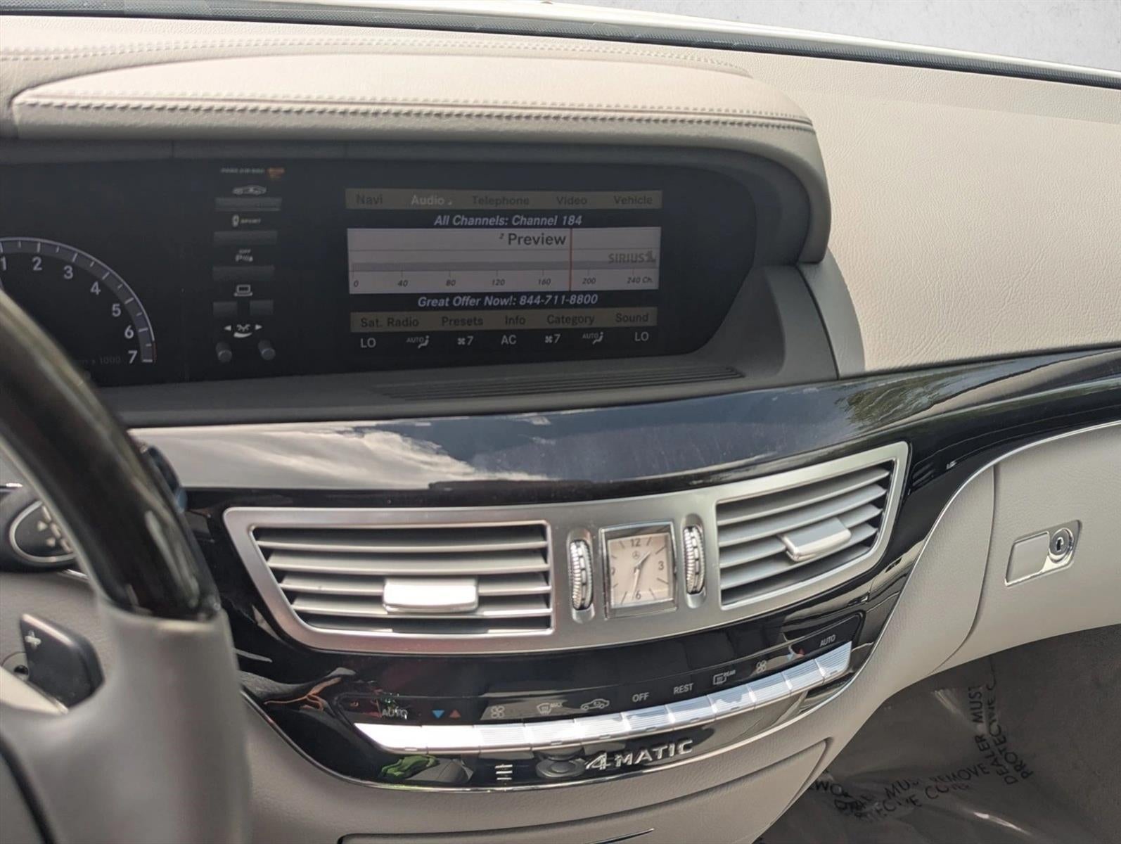 2013 Mercedes-Benz S-Class S 550 4MATIC® Sedan