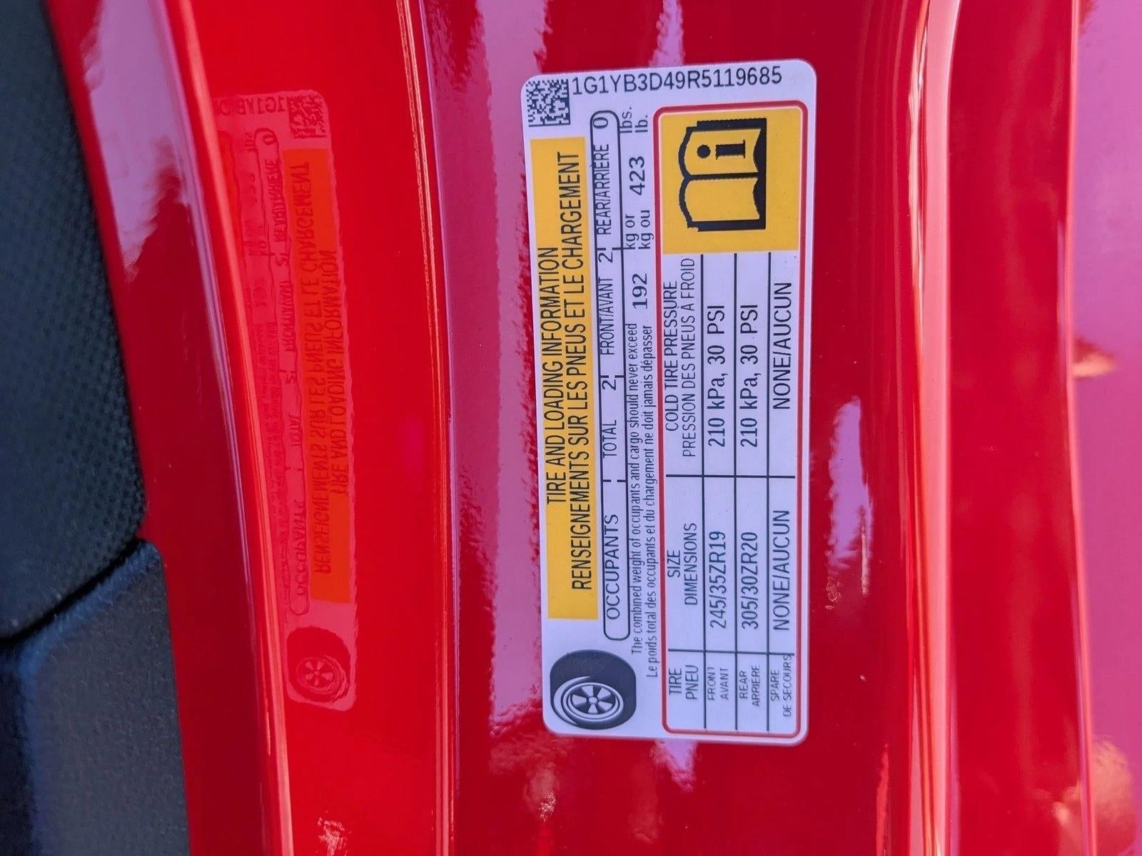 2024 Chevrolet Corvette Stingray Convertible 2LT