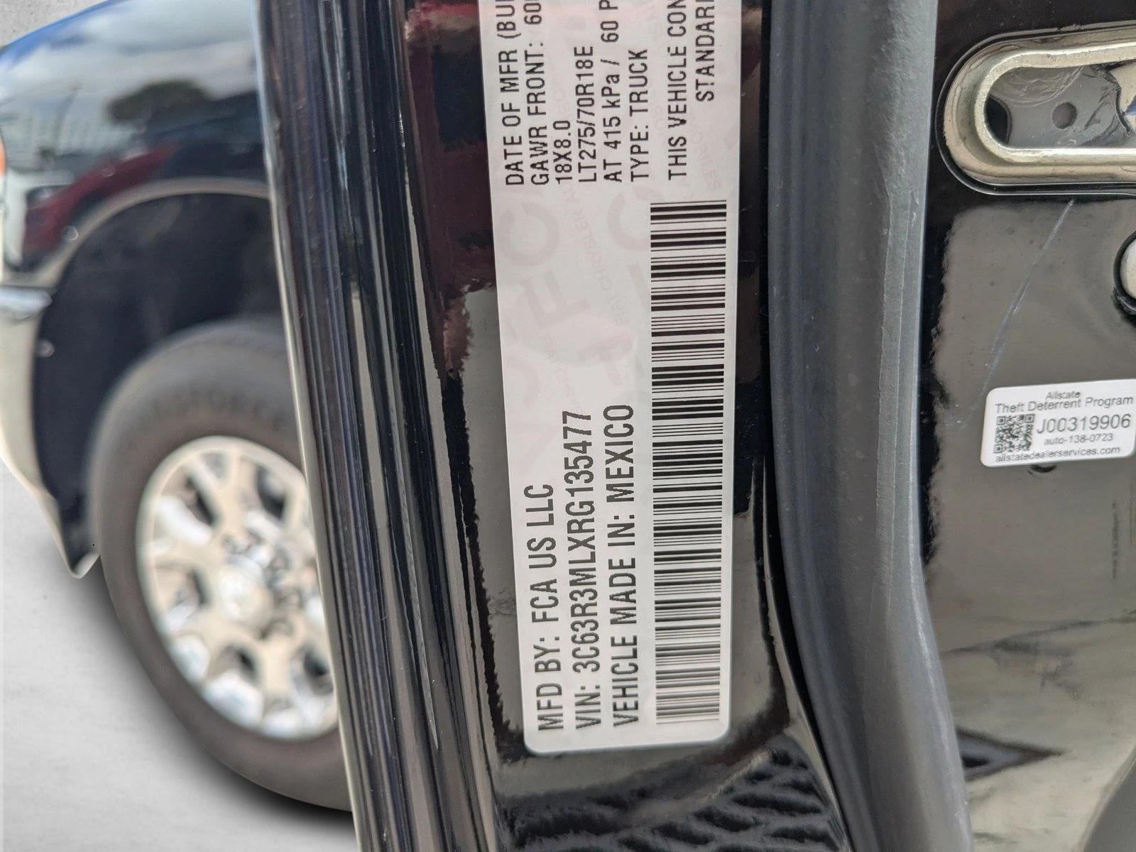 2024 RAM 3500 Laramie 4x4 Mega Cab 6'4" Box