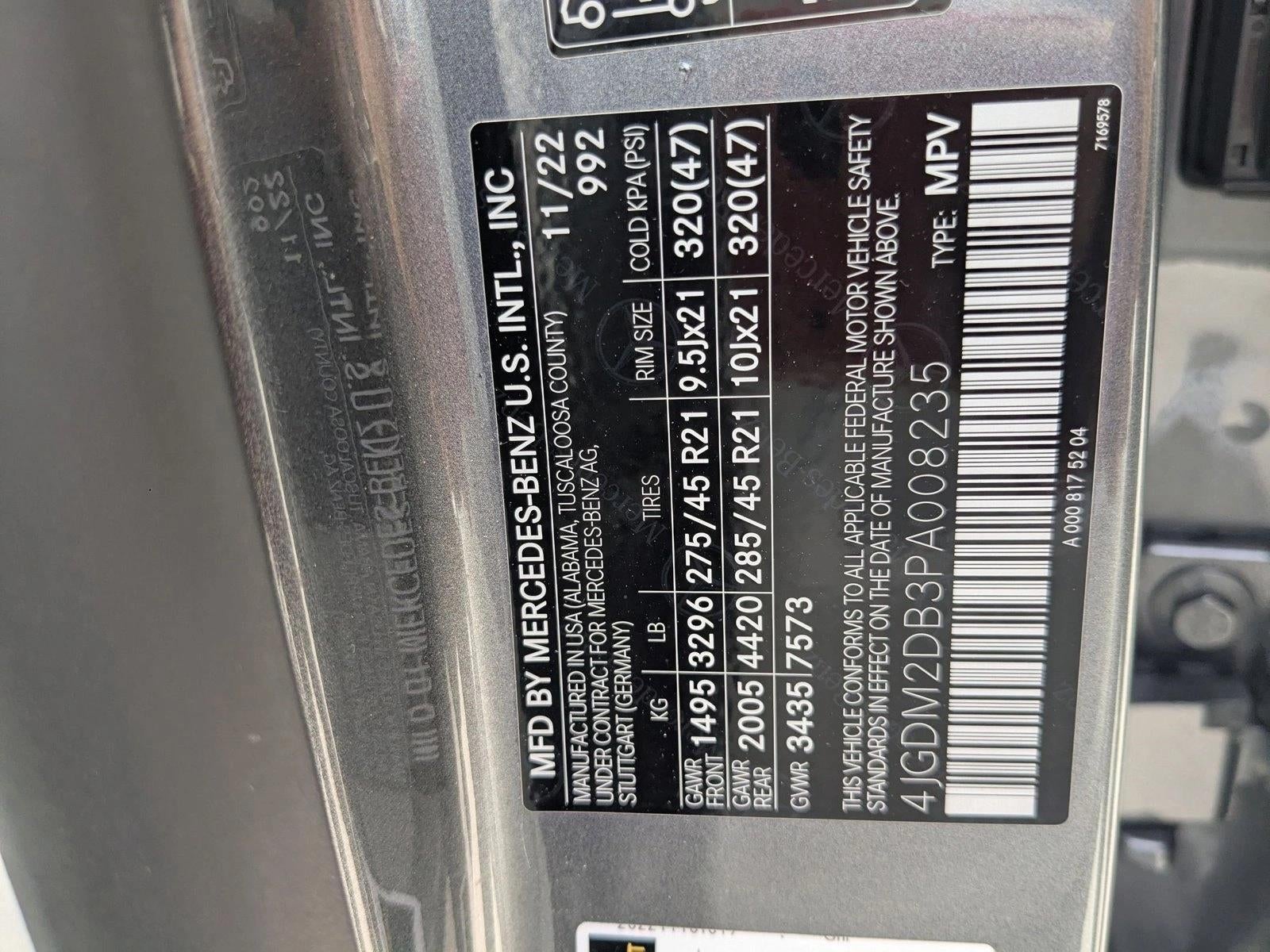 2023 Mercedes-Benz EQS EQS 450+ SUV