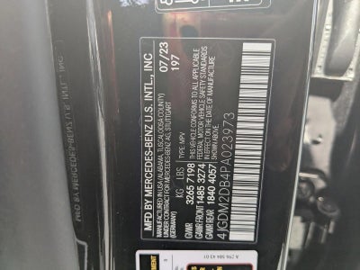 2023 Mercedes-Benz EQS EQS 450+ SUV