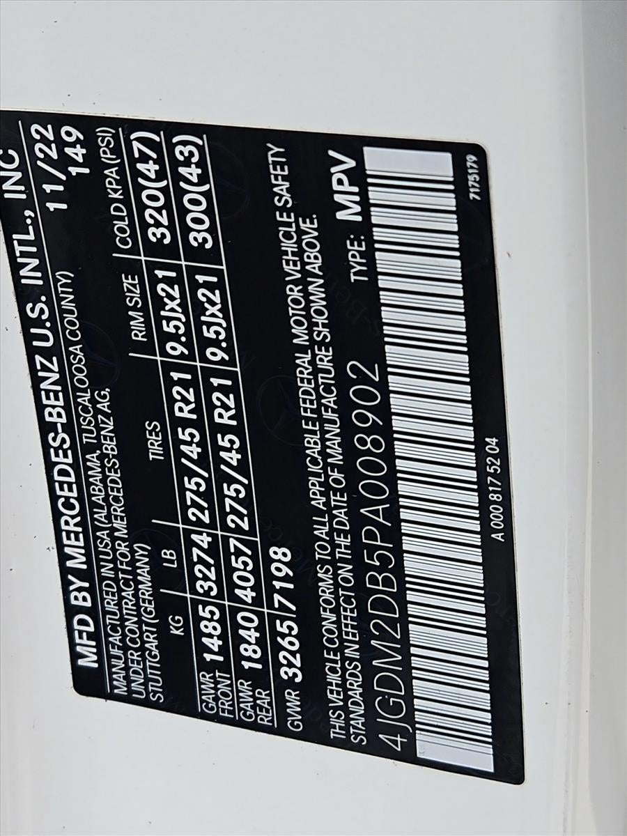 2023 Mercedes-Benz EQS EQS 450+ SUV