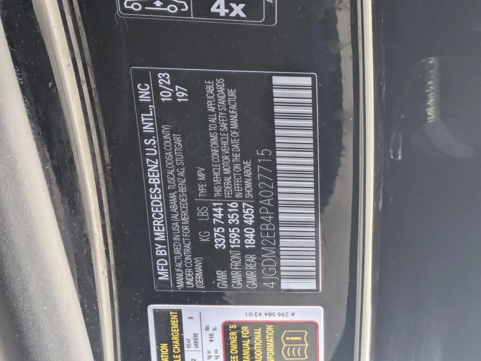 2023 Mercedes-Benz EQS EQS 450 4MATIC® SUV