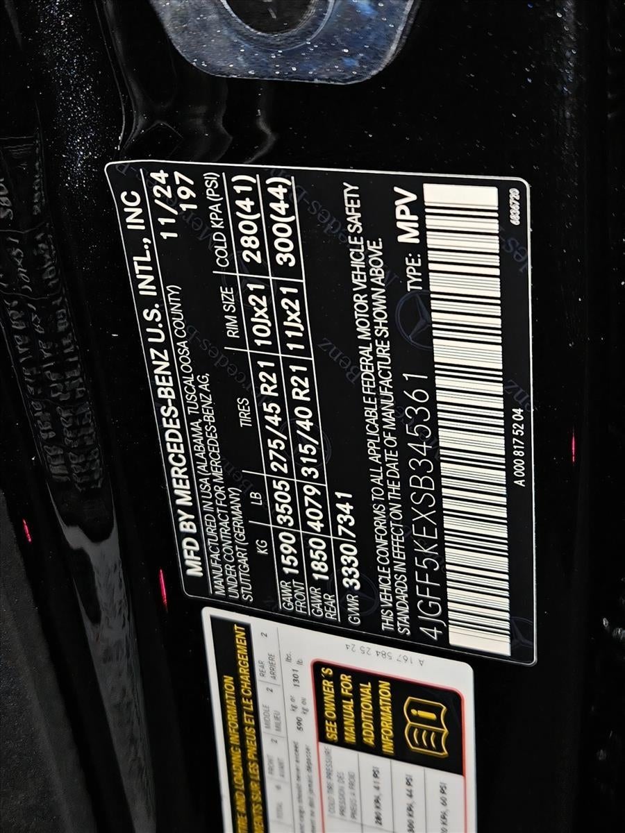 2025 Mercedes-Benz GLS GLS 450 4MATIC® SUV