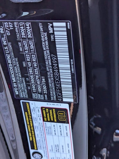 2025 Mercedes-Benz GLS GLS 450 4MATIC® SUV