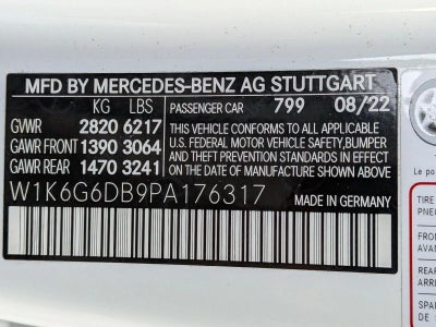 2023 Mercedes-Benz S-Class S 500 4MATIC® Sedan
