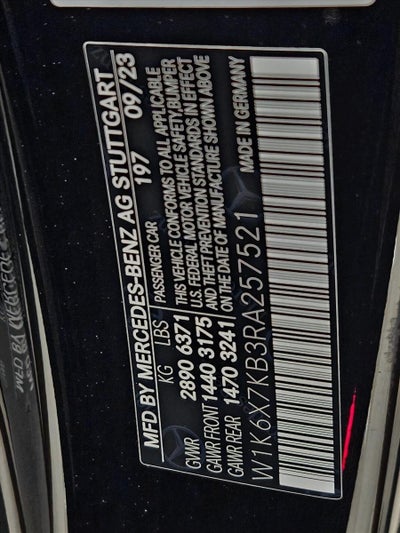 2024 Mercedes-Benz S-Class Maybach S 680 4MATIC® Sedan