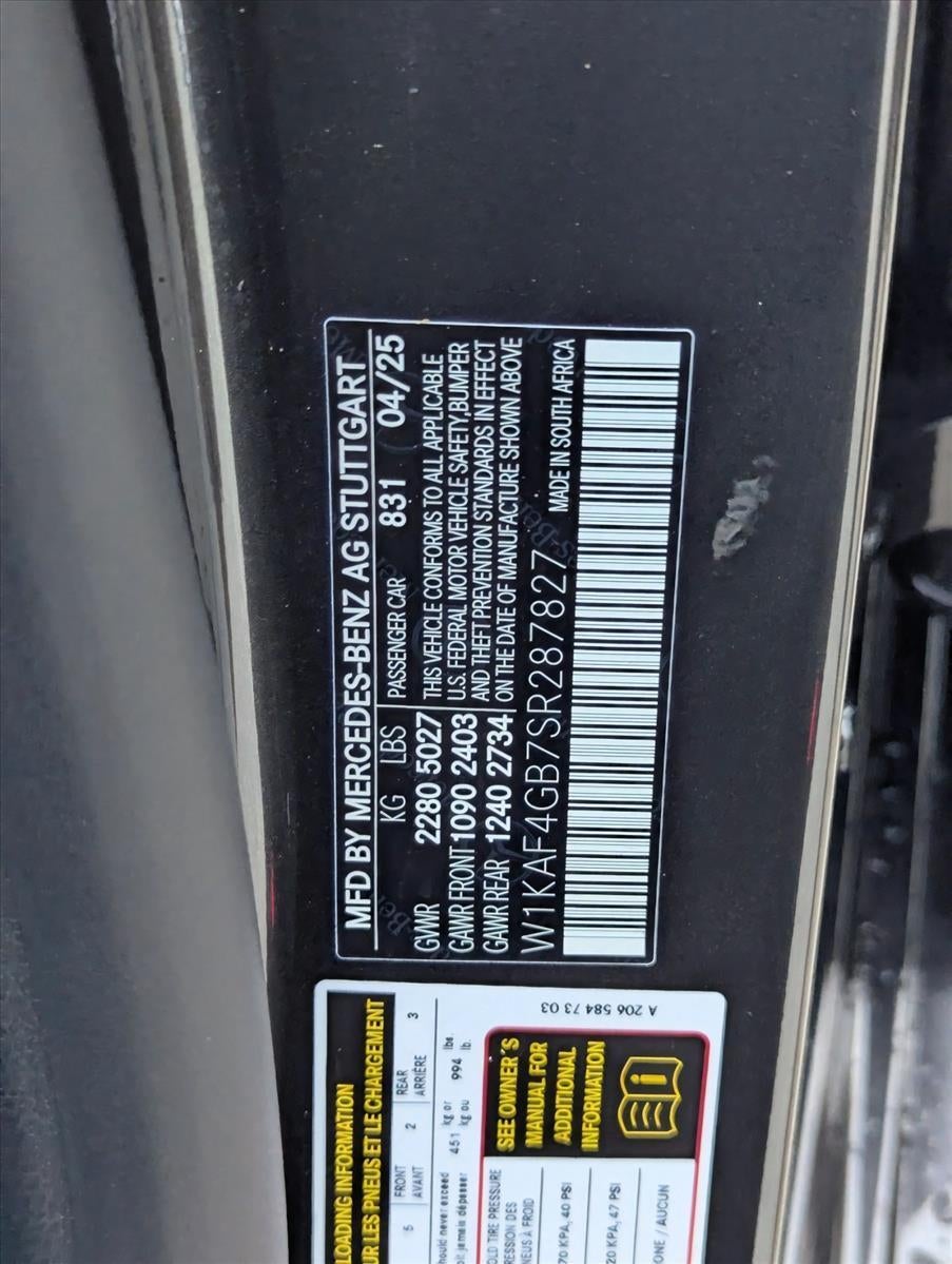 2025 Mercedes-Benz C-Class C 300 Sedan