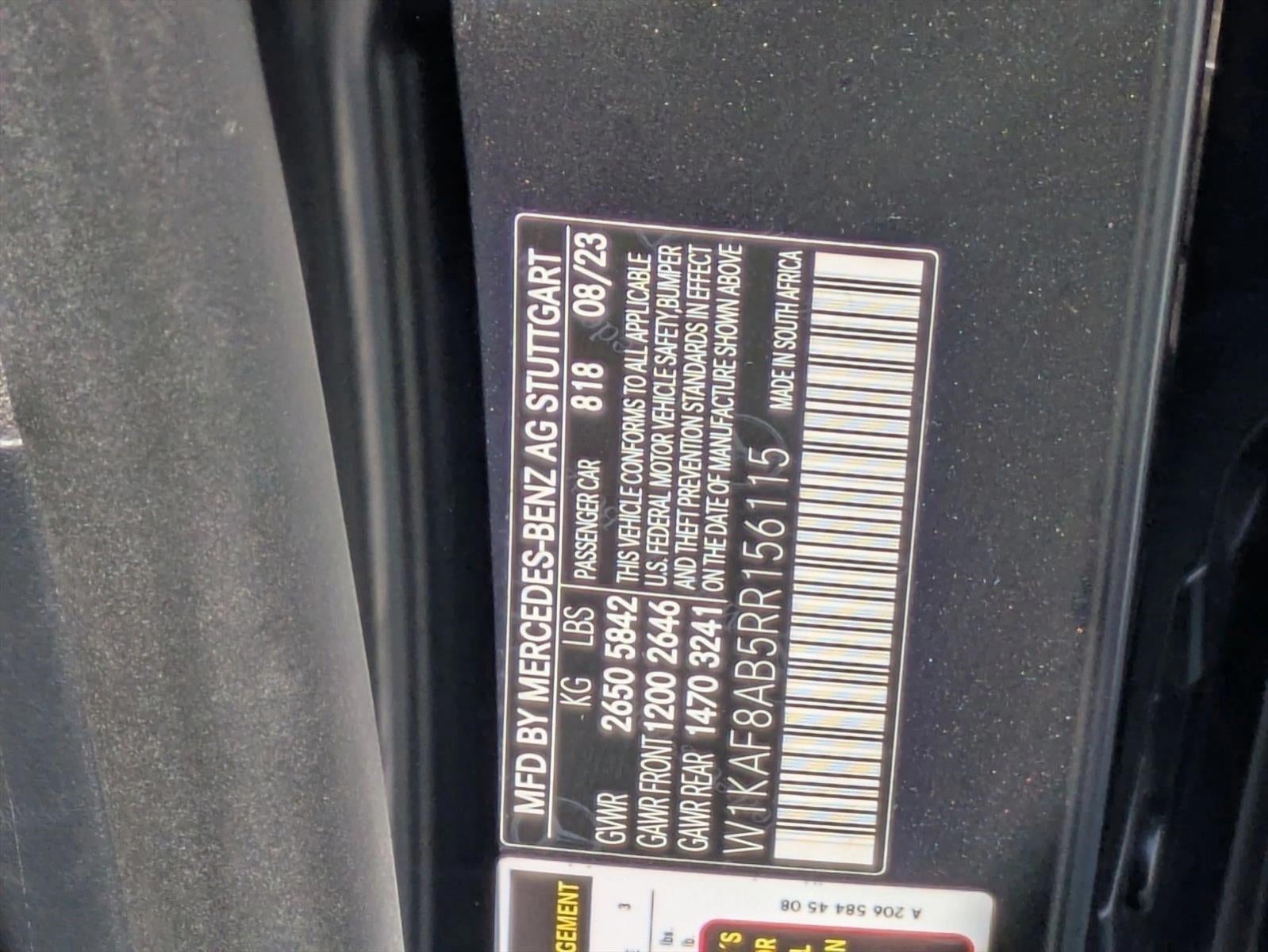 2024 Mercedes-Benz C-Class AMG® C 63 S E Performance Sedan