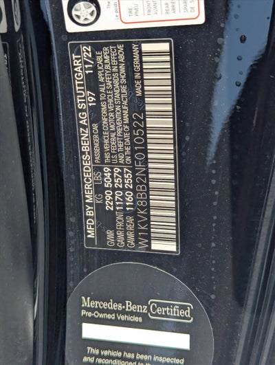 2022 Mercedes-Benz SL-Class AMG® SL 63 Roadster