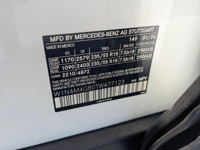 2026 Mercedes-Benz GLB GLB 250 SUV