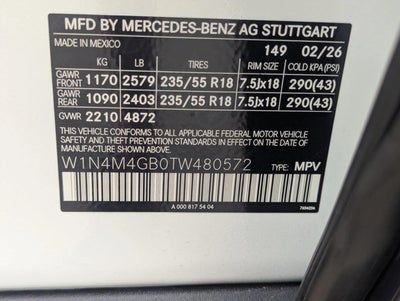 2026 Mercedes-Benz GLB GLB 250 SUV