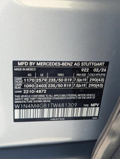 2026 Mercedes-Benz GLB GLB 250 SUV