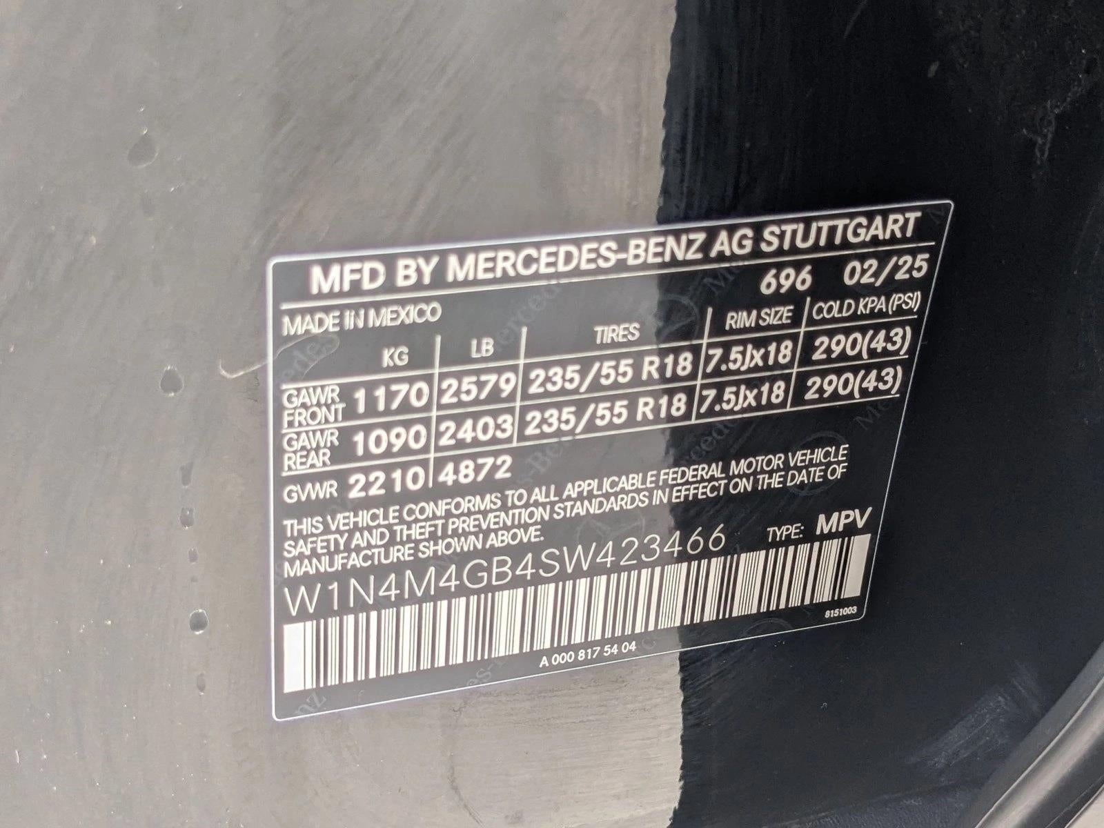 2025 Mercedes-Benz GLB GLB 250 SUV