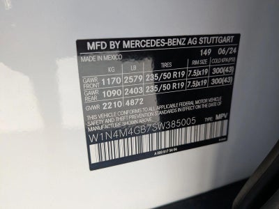 2025 Mercedes-Benz GLB GLB 250 SUV