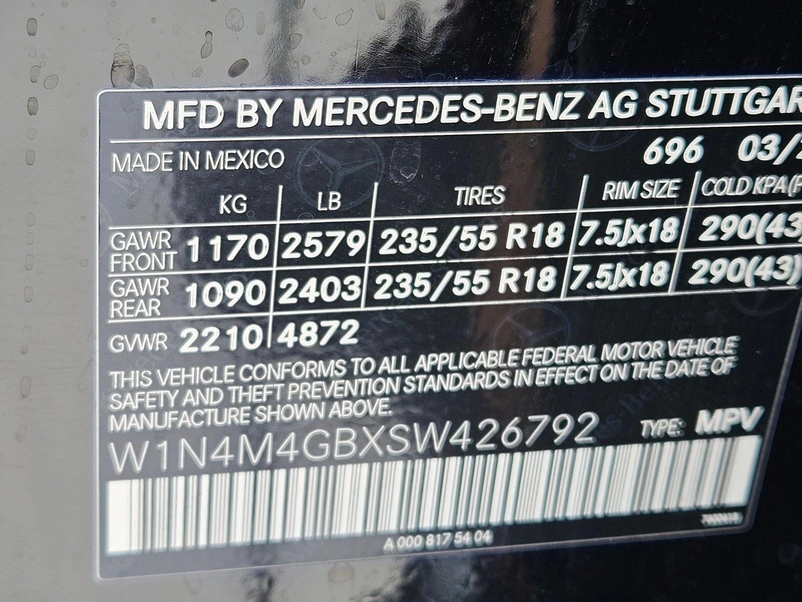 2025 Mercedes-Benz GLB GLB 250 SUV