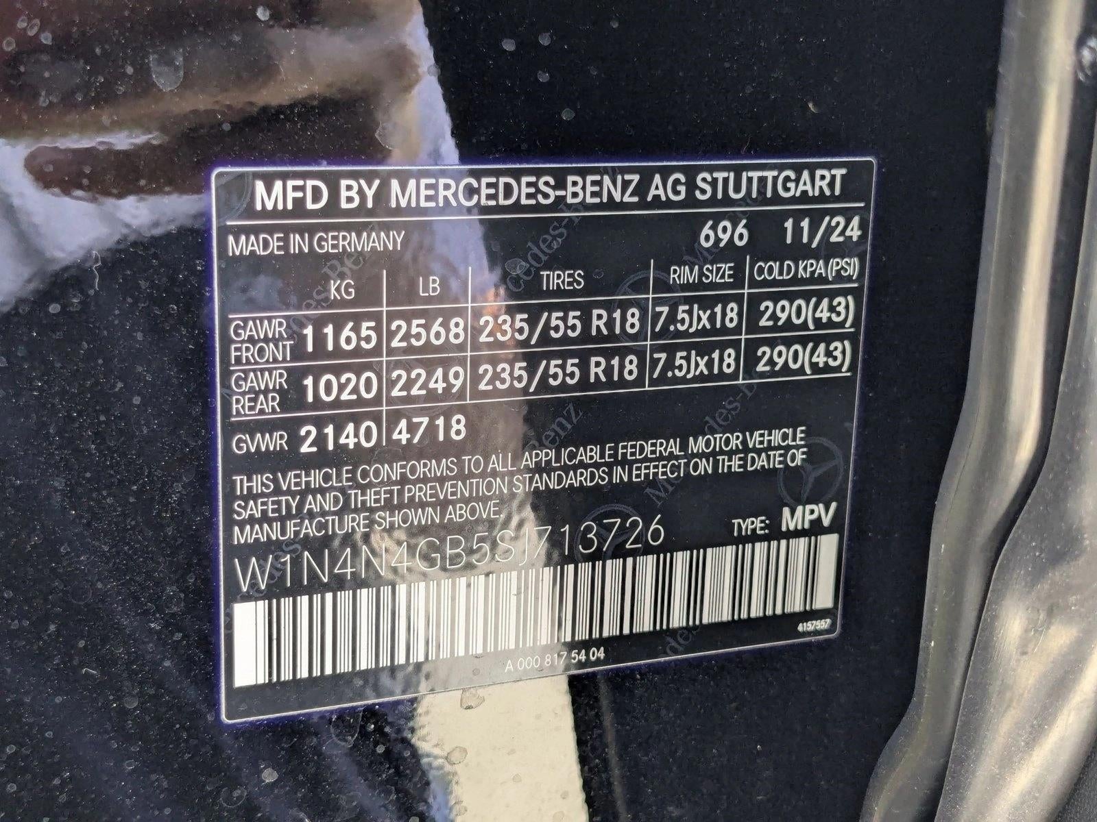 2025 Mercedes-Benz GLA GLA 250 SUV