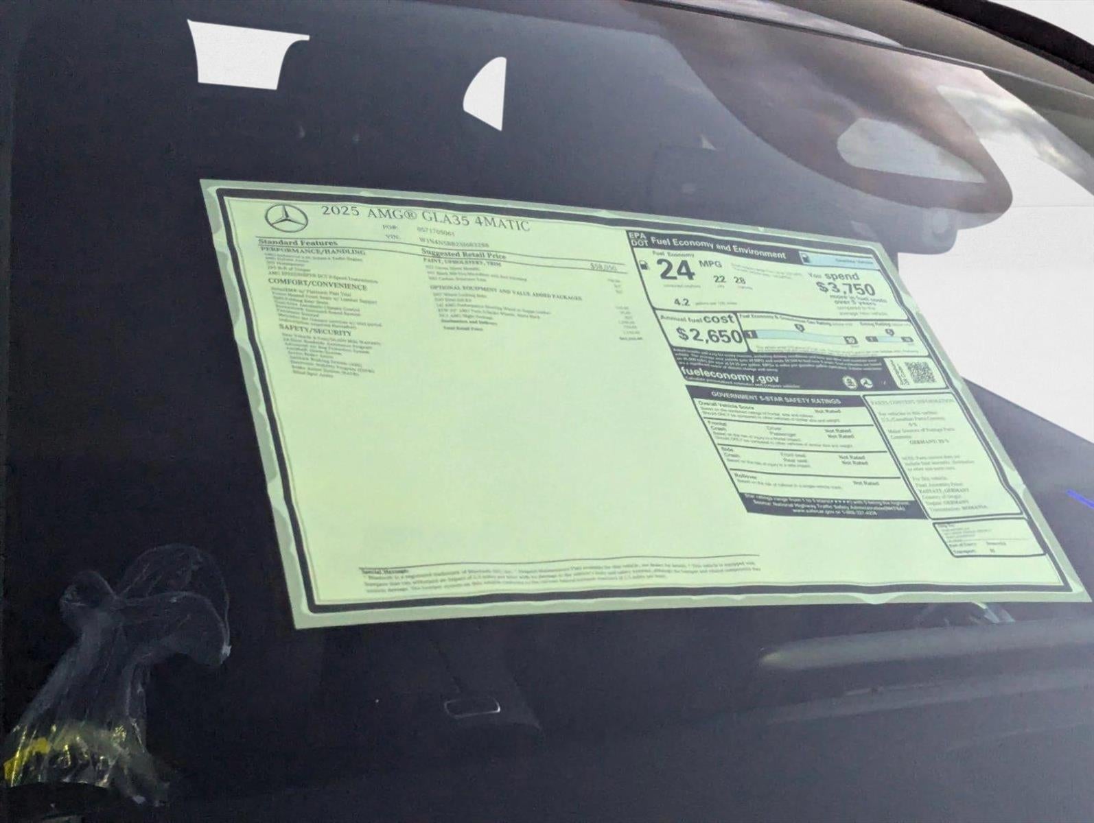 2025 Mercedes-Benz GLA AMG® GLA 35 4MATIC® SUV