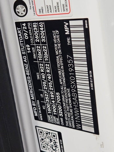 2025 Mercedes-Benz G-Class AMG® G 63 SUV