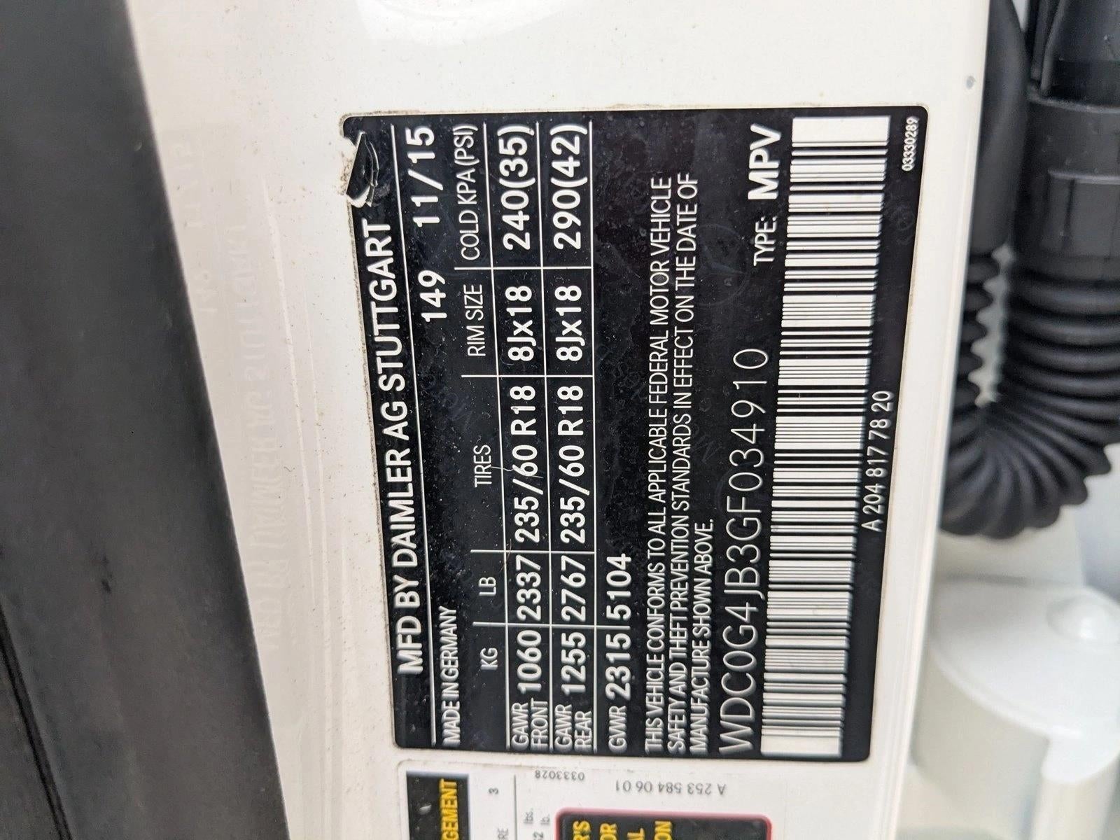 2016 Mercedes-Benz GLC GLC 300 SUV