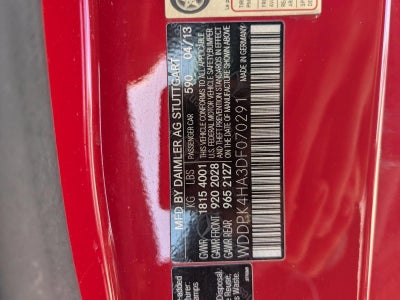 2013 Mercedes-Benz SLK SLK 250