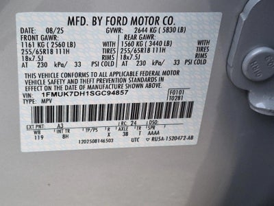 2025 Ford Explorer Active RWD