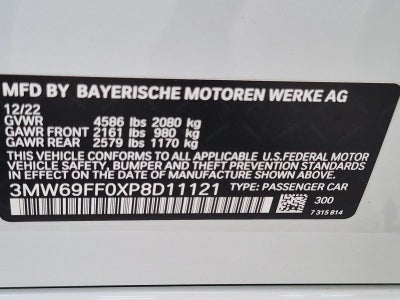 2023 BMW 330i Sedan