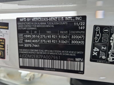 2023 Mercedes-Benz EQS EQS 450 4MATIC® SUV