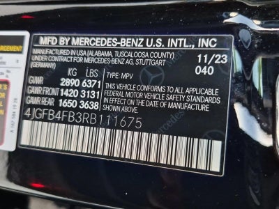 2024 Mercedes-Benz GLE GLE 350 4MATIC® SUV