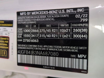 2022 Mercedes-Benz GLE GLE 350 SUV