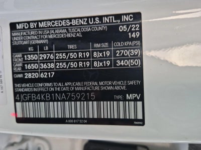 2022 Mercedes-Benz GLE GLE 350 4MATIC® SUV