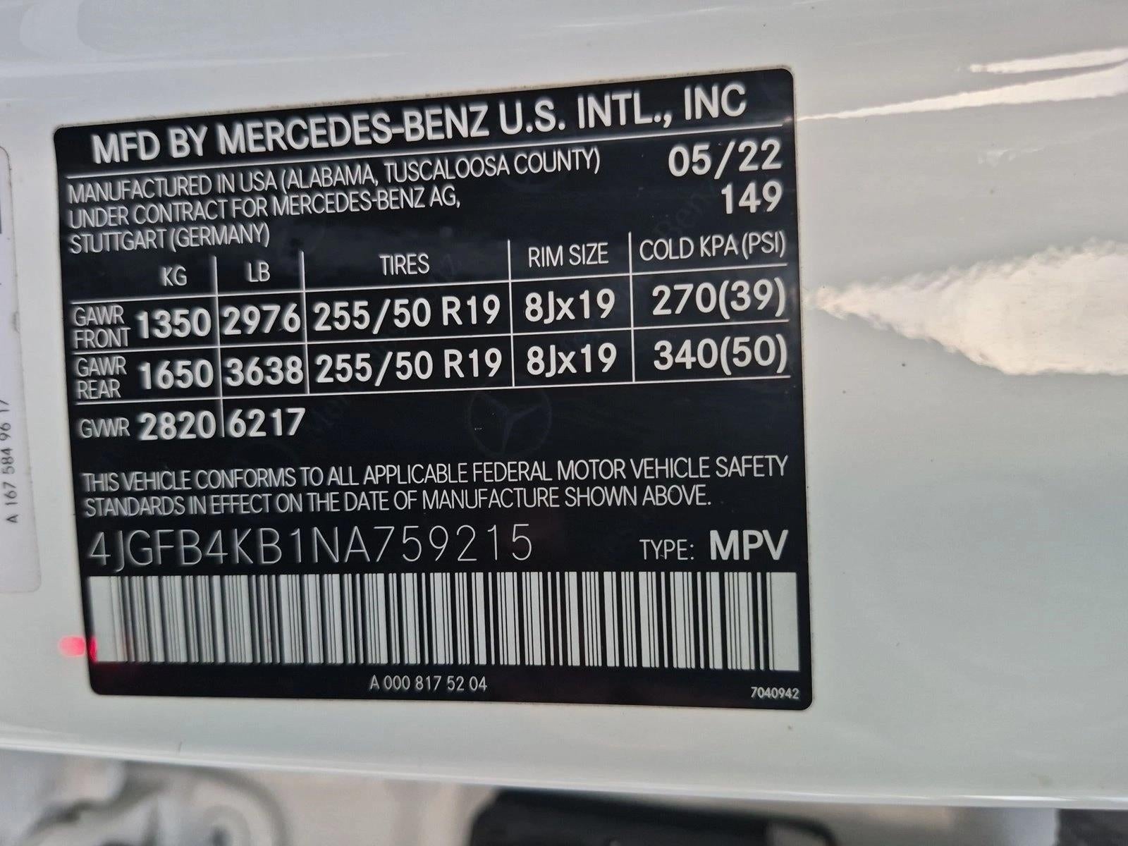 2022 Mercedes-Benz GLE GLE 350 4MATIC® SUV