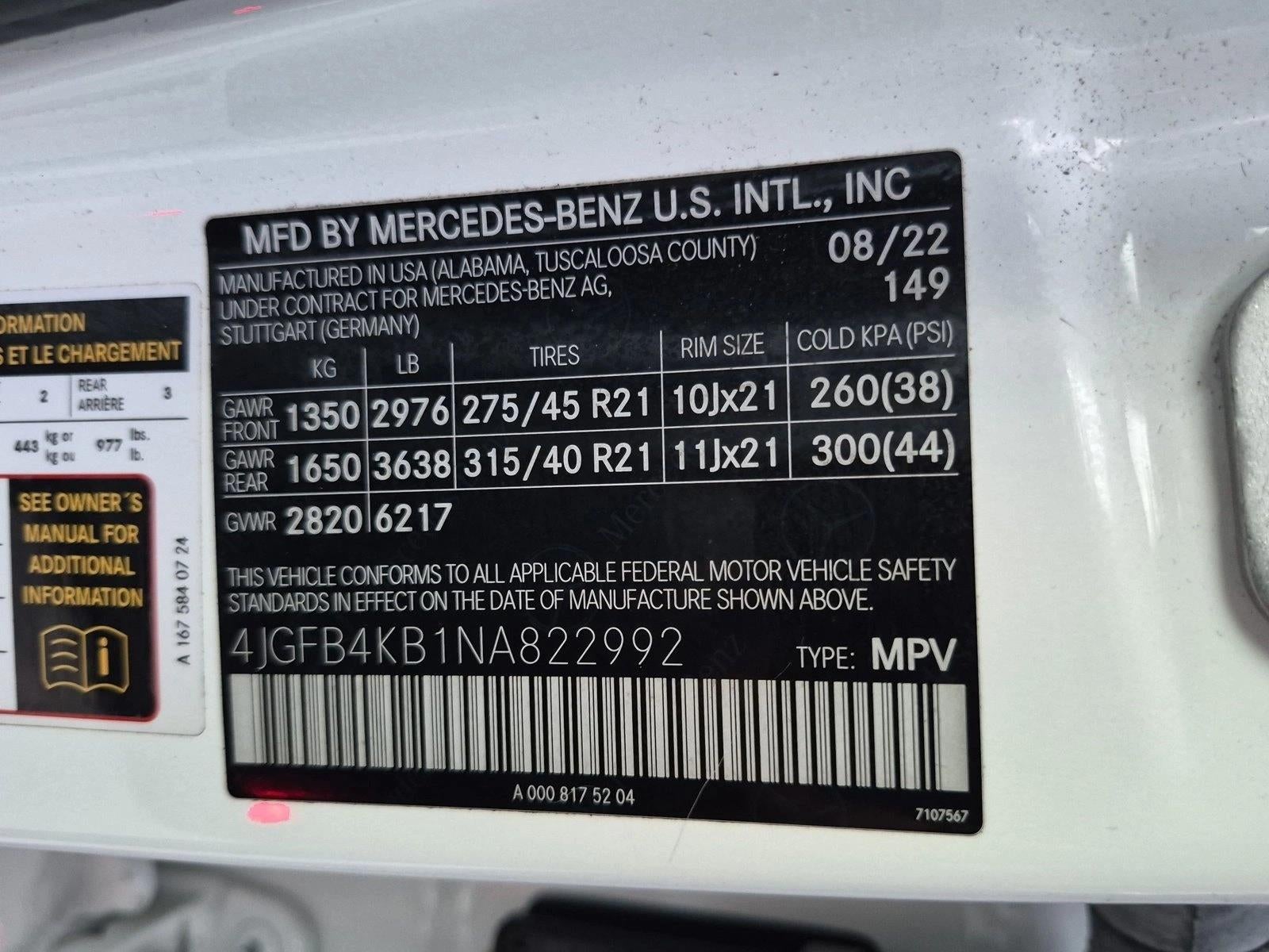2022 Mercedes-Benz GLE GLE 350 4MATIC® SUV