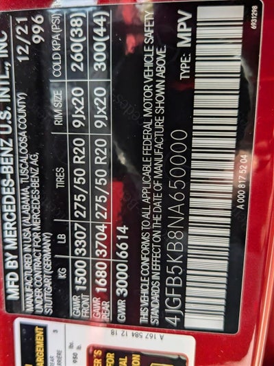 2022 Mercedes-Benz GLE GLE 450 4MATIC® SUV