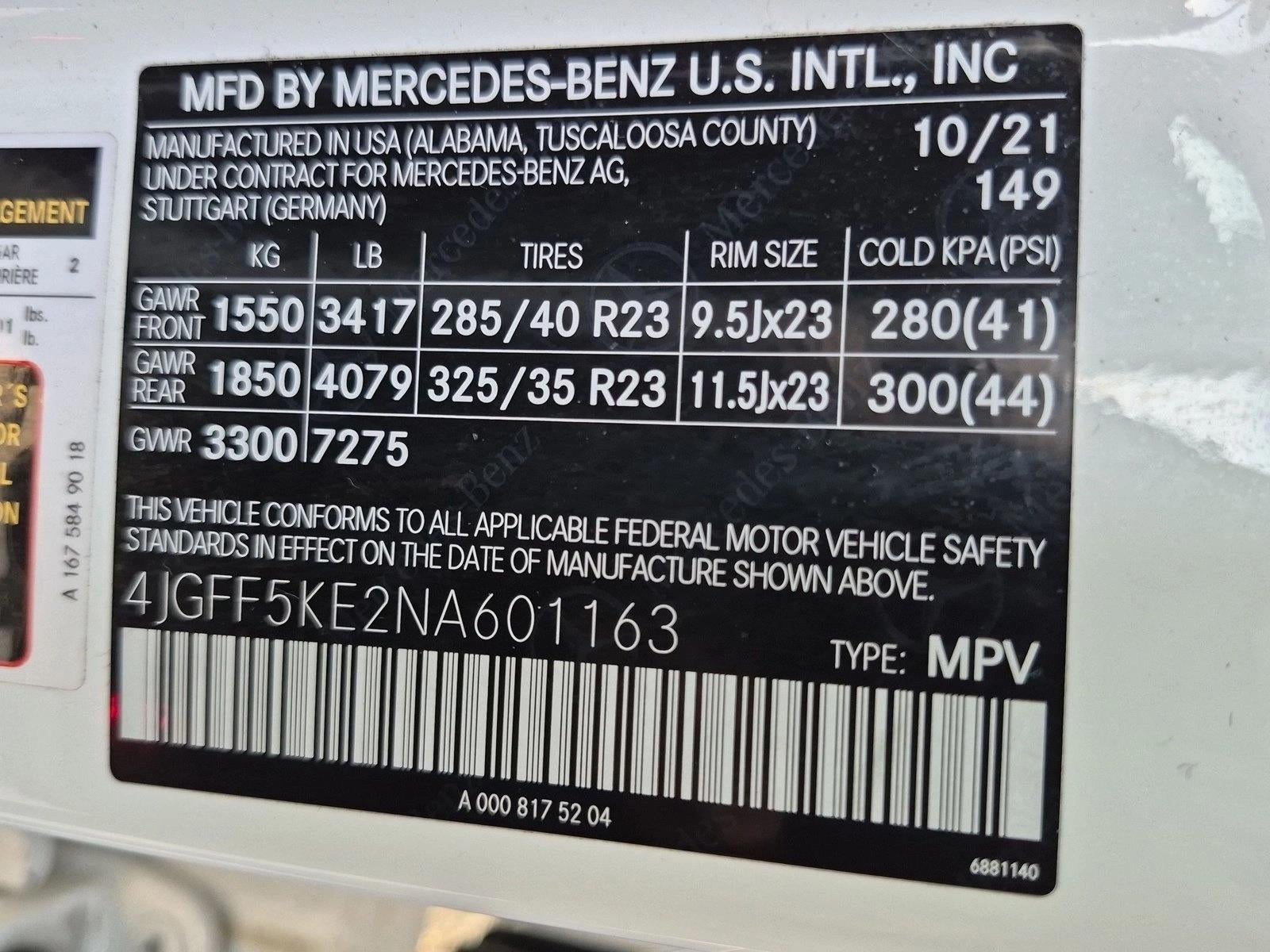 2022 Mercedes-Benz GLS GLS 450 4MATIC® SUV