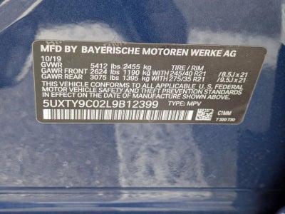 2020 BMW X3 M40i Sports Activity Vehicle