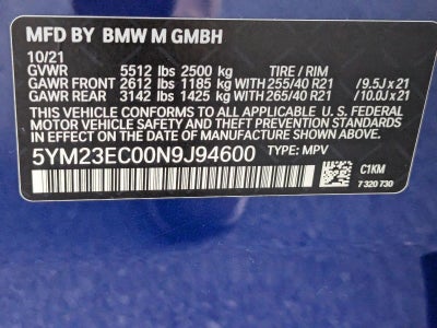 2022 BMW X4 M X4 M Sports Activity Coupe