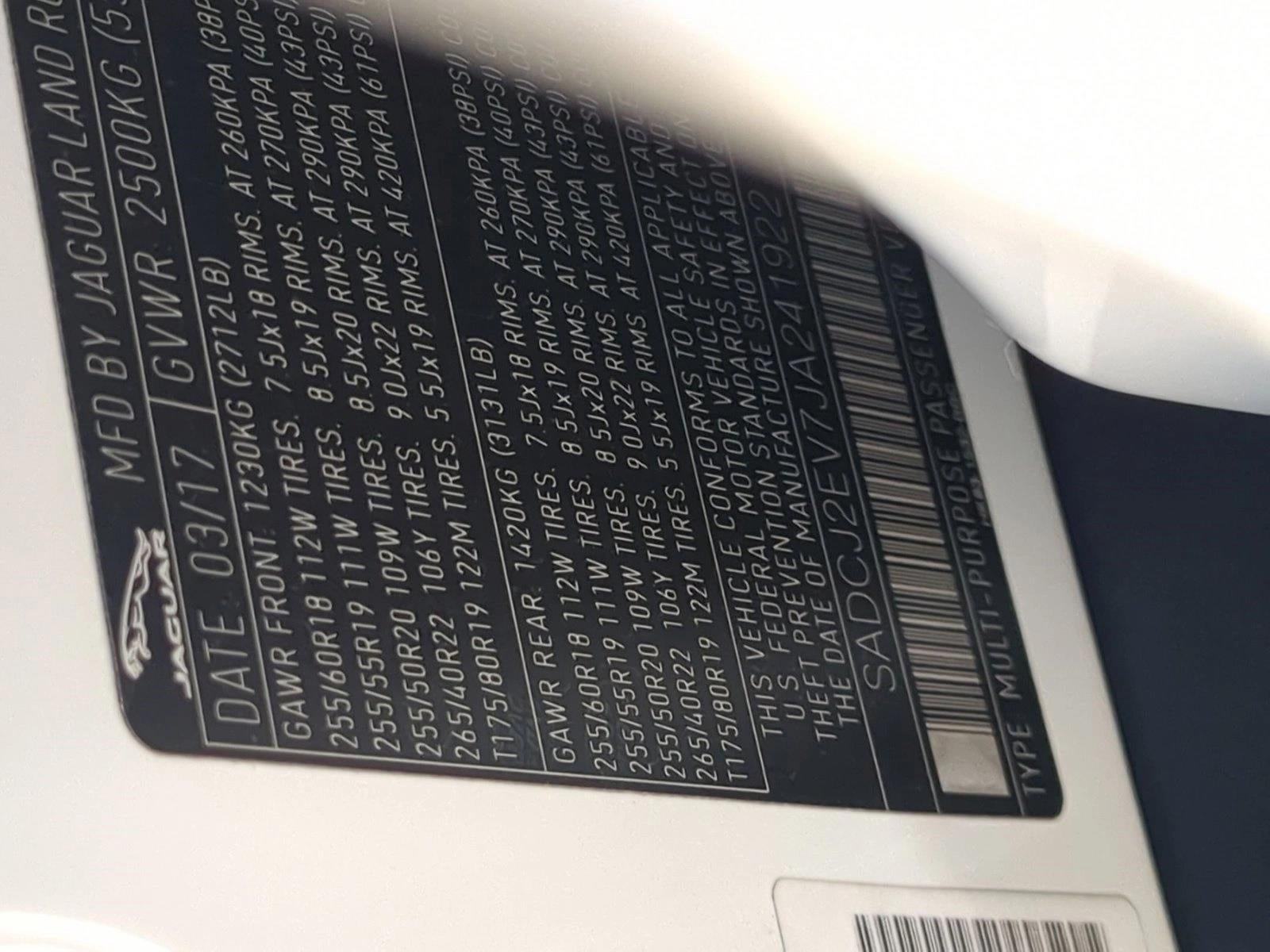 2018 Jaguar F-PACE 35t Premium AWD