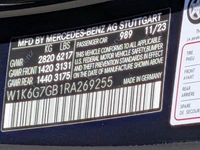 2024 Mercedes-Benz S-Class S 580 4MATIC® Sedan