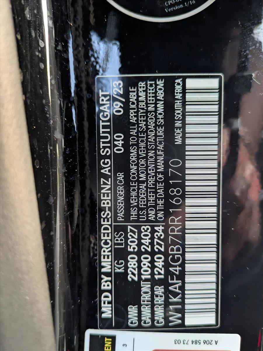 2024 Mercedes-Benz C-Class C 300 Sedan